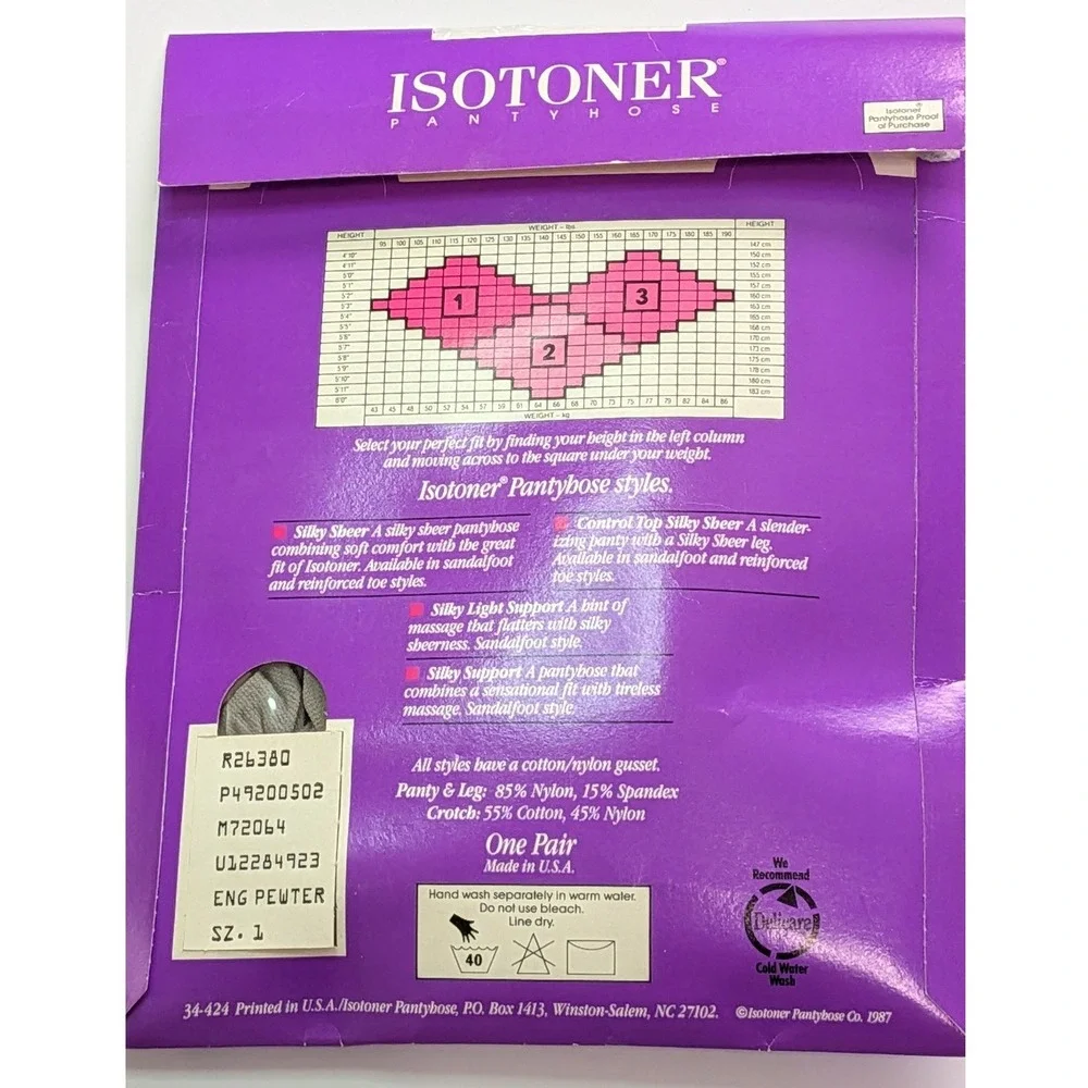Isotoner Hanes Jockey Pantyhose Women Multi NEW Vintage 80s Hosiery Lot 3 Pairs